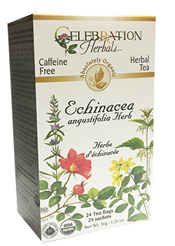 Echinacea Angustifolia Herb Tea (Organic) - 24 Tea Bags