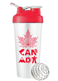 Canada Shaker + Mixer Ball & Carrying Toggle (Red BPA Free) - 700ml