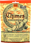 Ginger Chews Bag (Orange) - 100g