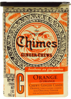 Ginger Chews Tin (Orange) - 56.7g