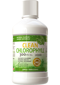 Clean Chlorophyll 300mg (Preservative Free) - 600 + 250ml FREE