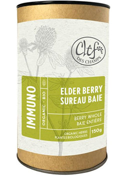 Immuno Elder Berry Whole (Loose Tea Organic, Tube) - 150g