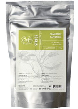 Stress Chamomile Flower Whole (Loose Tea Organic, Bag) - 80g