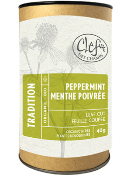 Tradition Peppermint Leaf Cut (Loose Tea Organic, Tube) - 40g