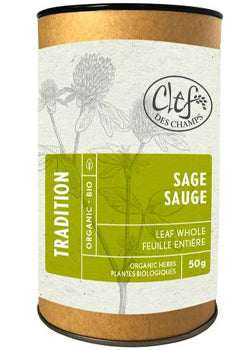 Tradition Sage Leaf Whole (Loose Tea Organic, Tube) - 50g