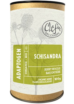 Adaptogen Schisandra Berry Whole (Loose Tea Organic, Tube) - 100g