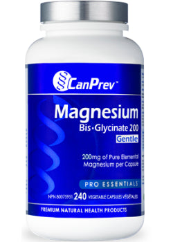 Magnesium Bis-Glycinate 200 Gentle - 240 V-Caps + BONUS