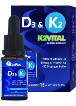 D3 & K2 Drops - 15ml + BONUS