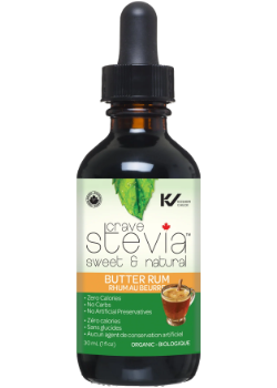 Liquid Stevia Drops (Butter Rum) - 30ml