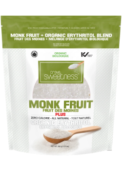 Monk Fruit Plus Erythritol (Organic) - 380g