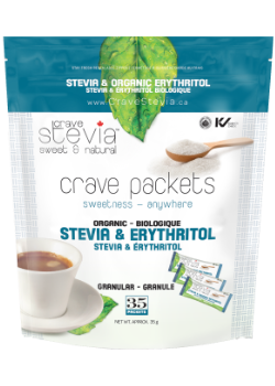 Stevia & Erythritol Packets (Organic) - 35 Packs