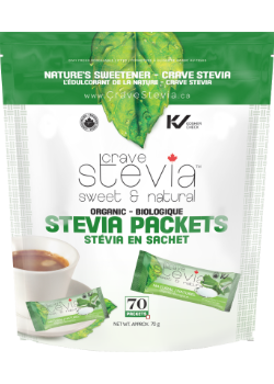 Stevia Packets (Organic) - 70 Packs