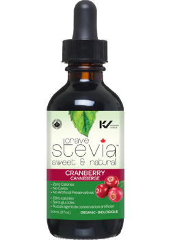 Liquid Stevia Drops (Cranberry) - 30ml