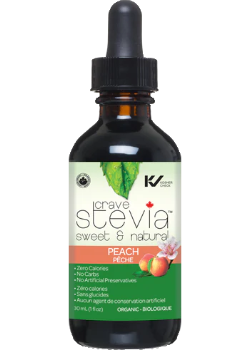 Liquid Stevia Drops (Peach) - 30ml
