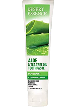 Aloe & Tea Tree Oil Toothpaste (Peppermint) - 176g