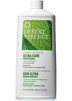 Tea Tree Oil Ultra Care Mouthwash (Mega Mint) - 473ml