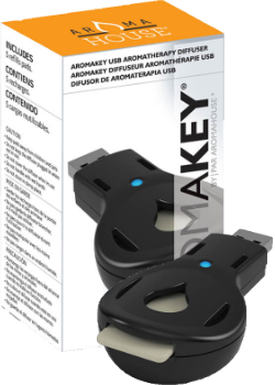 AromaKey USB Diffuser (Black) - 1 Unit