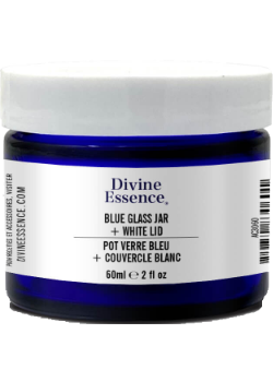 DIY Cream Jar (Blue Glass) - 60ml