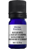 DIY Empty Dropper Bottle (Blue Glass) - 5ml