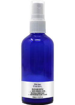 DIY Empty Spray Bottle (Blue Glass) - 100ml