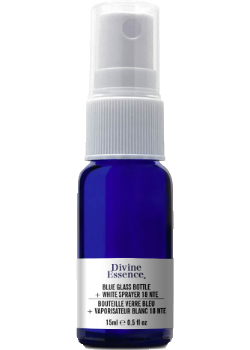 DIY Empty Spray Bottle (Blue Glass) - 15ml