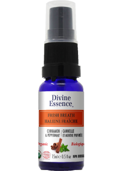 Fresh Breath (Cinnamon & Peppermint, Organic) - 15ml