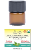 Lemon Balm Oil (Melissa, Organic) - 1ml