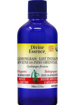 Lemongrass Oil (East Indian, Organic) - 100ml
