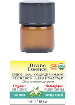Neroli 100% Oil (Orange Blossom, Organic) - 1ml