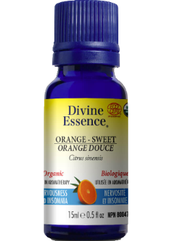 Orange Oil (Sweet, Organic) - 15ml