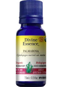 Palmarosa Oil (Organic) - 15ml