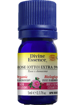 Rose Oil (Otto Extra 5%, Organic) - 5ml