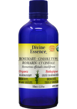 Rosemary Oil (Cineole Type, Organic) - 100ml