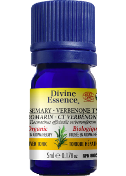 Rosemary Oil (Verbenone Type, Organic) - 5ml