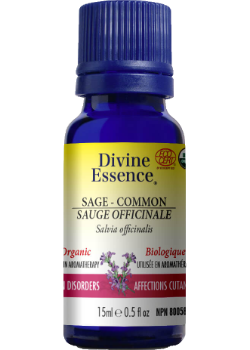 Sage Oil (Common, Organic) - 15ml