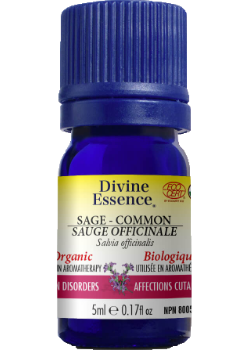 Sage Oil (Common, Organic) - 5ml