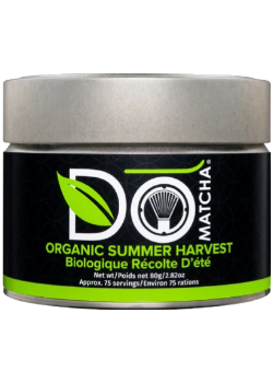 DoMatcha Matcha Green Tea Powder (Organic Summer Harvest) - 80g Tin