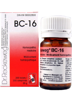 Tissue Salt Combination BC-16 - 200 Tabs
