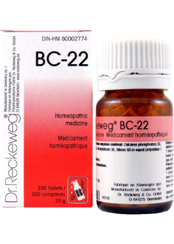 Tissue Salt Combination BC-22 - 200 Tabs