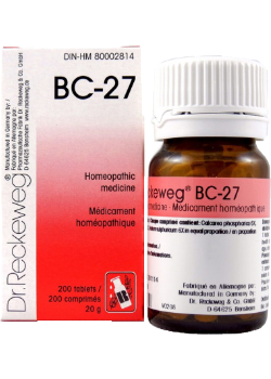 Tissue Salt Combination BC-27 - 200 Tabs
