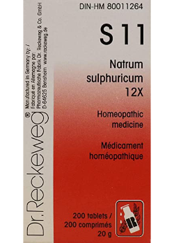 Tissue Salt S11 Natrum Sulph 12x - 200 Tabs