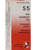 Tissue Salt S5 Kali Muriaticum 12x - 200 Tabs