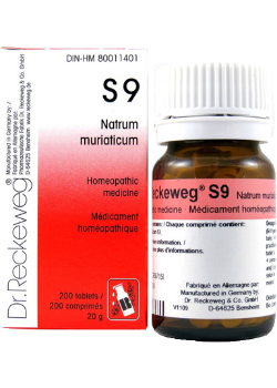 Tissue Salt S9 Natrum Mur 12x - 200 Tabs