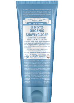 Organic Shaving Soap (Unscented) - 207ml