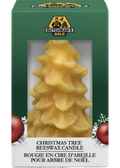 Christmas Tree Beeswax Candle - 1 Candle