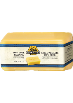 Pure Canadian Beeswax - 1 Block