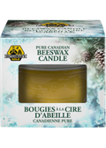 Pure Canadian Beeswax Mason Jar 8oz Candle (Winter Wonderland) - 1 Candle