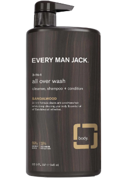 3-In-1 All Over Wash Cleanse + Shampoo + Condition (Sandalwood) - 945ml