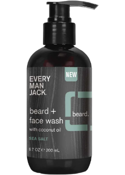 Beard + Face Wash With Coconut Oil (Sea Salt) - 200ml