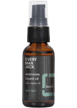 Moisturizing Beard Oil With Coconut Oil (Sea Salt) - 30ml